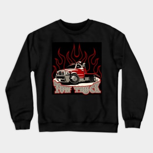 Cartoon tow truck Crewneck Sweatshirt